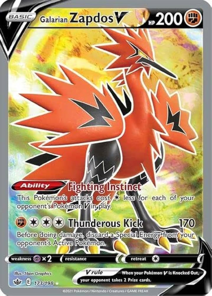 ポケモン - 【PSA10】ガラルサンダーV SR/Galarian Zapdos V SR PSA10】ガラルサンダーV SR/Galarian Zapdos V SR